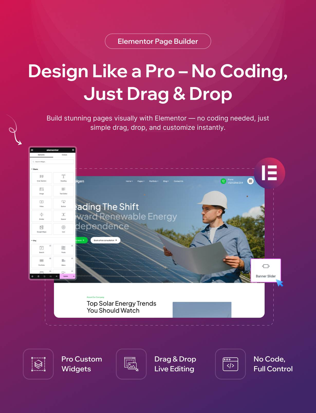 Solgen – Ecology & Solar Energy WordPress Theme