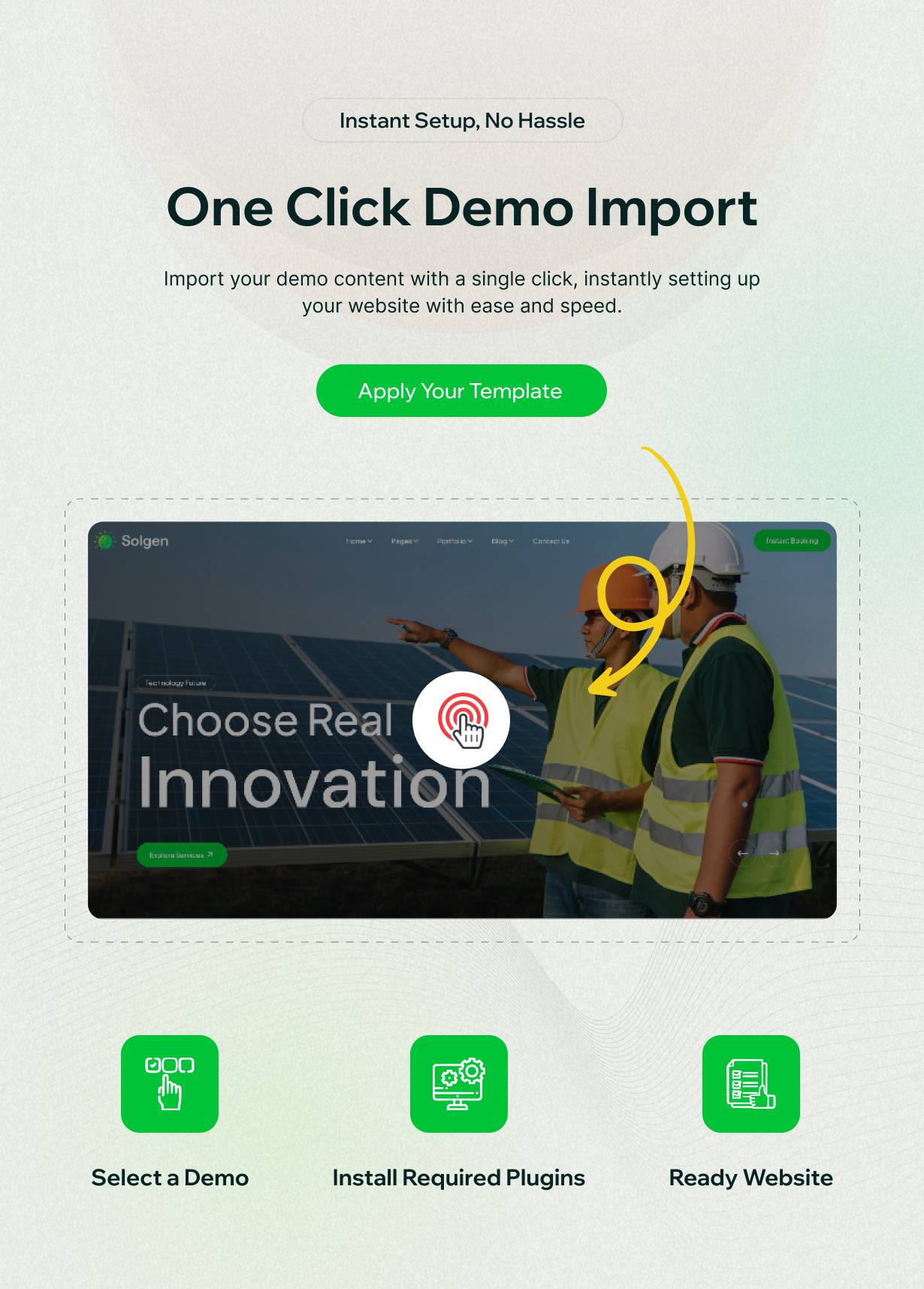 Solgen – Ecology & Solar Energy WordPress Theme